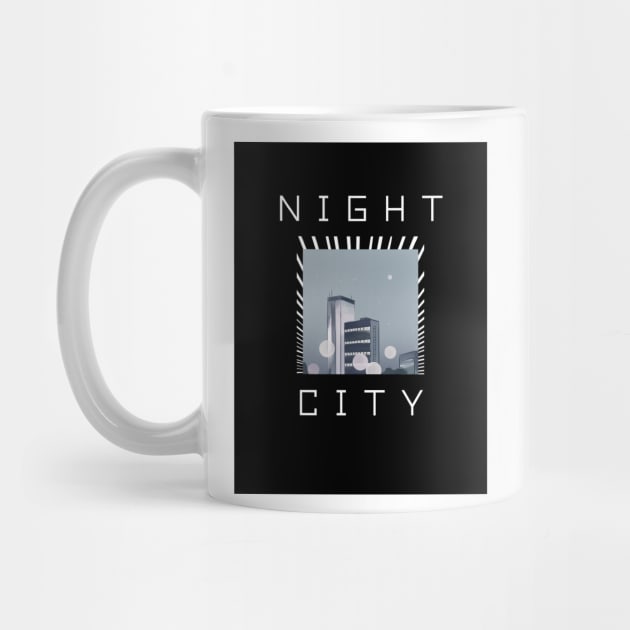 Night City Tshirt by SherDess33